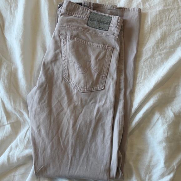 AG Adriano Goldschmied Light Purple/Tan Chinos - Picture 5 of 6